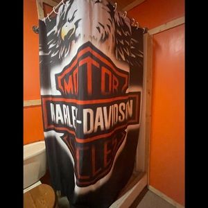 Harley Davidson Shower Curtain